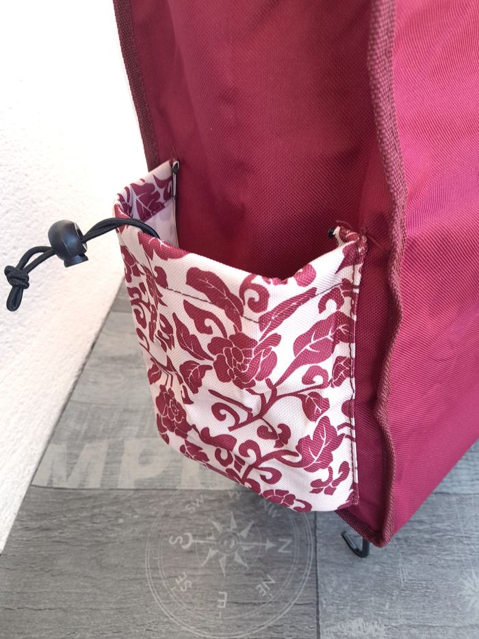 Sac cabas / Sac chariot à roulettes neuf - photo numéro 4