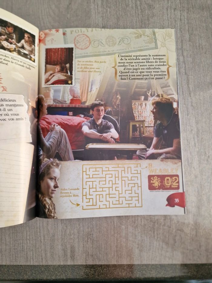 Livre d'autocollants Harry Potter - photo numéro 3
