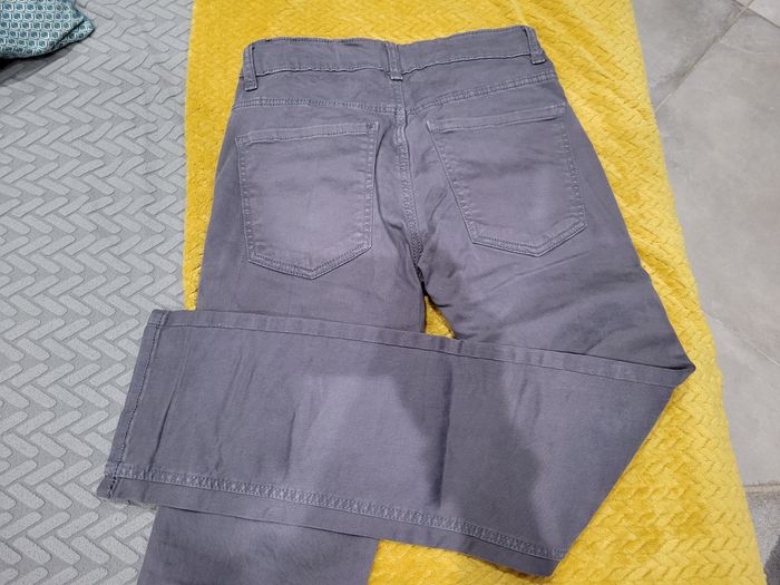 Jean slim kiabi gris 10 ans - photo numéro 3