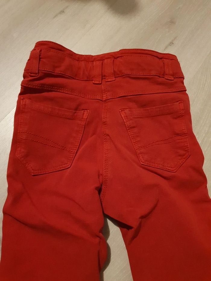 Jean chic rouge - photo numéro 4