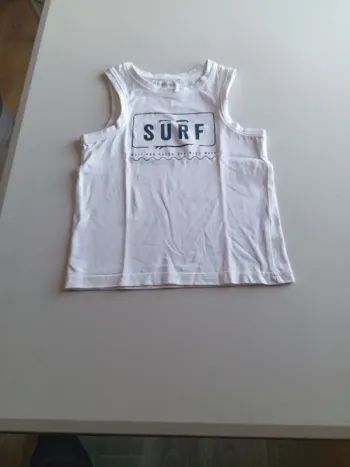 Tee short sans manche