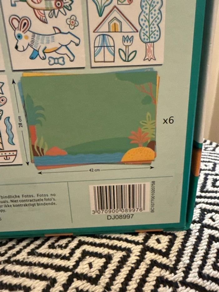 Djeco - Coffret créatif formes à créer Animaux - Dès 3 ans - photo numéro 3