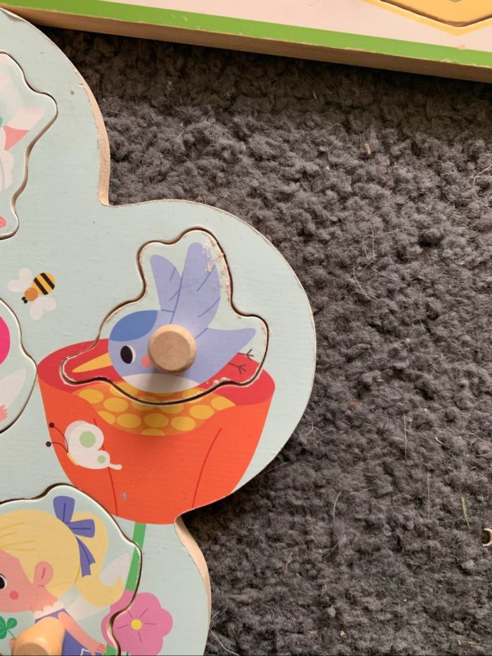Lot de 5 puzzles en bois - photo numéro 5