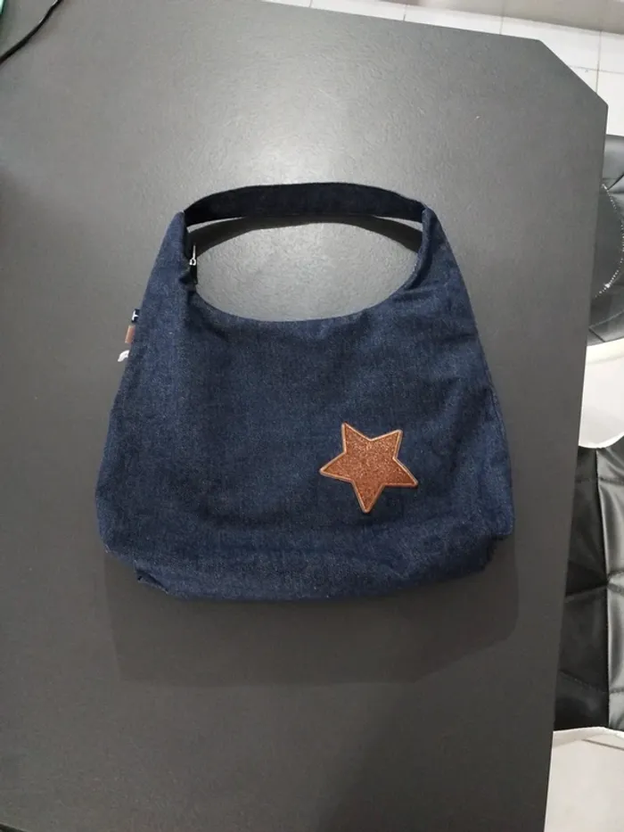 Sac à main en jeans