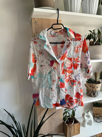 Blouse chemise fleurie stradivarius