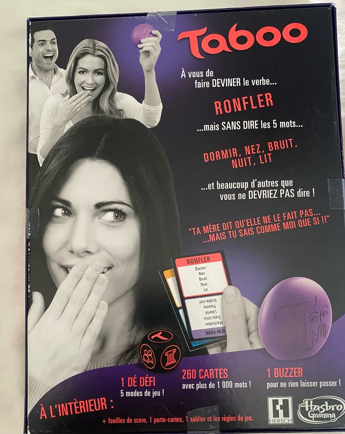 Taboo . Un jeu de société très sympa - photo numéro 2