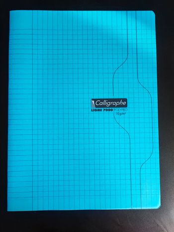 Cahier Calligraphe