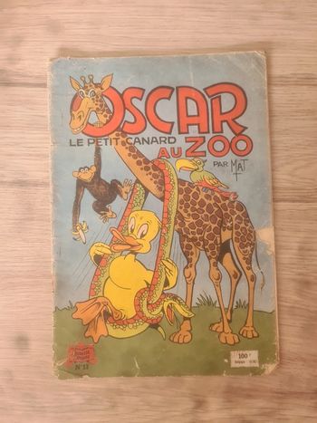 Oscar le petit canard au zoo