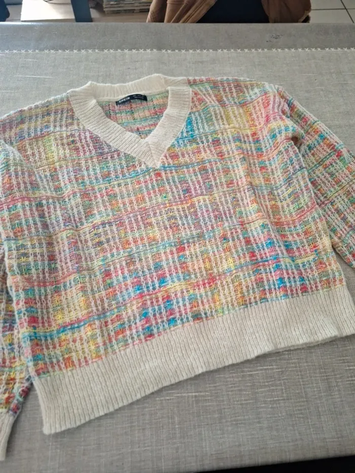 Pull multicolore - photo numéro 3