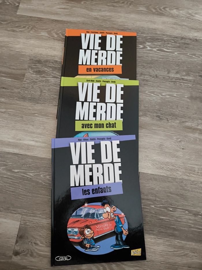 Bd - lot Vie de Merde