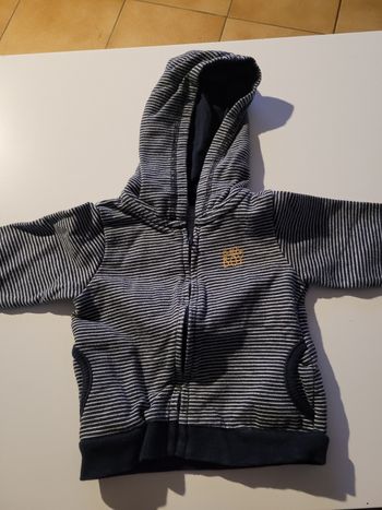 Gilet zippé 12mois