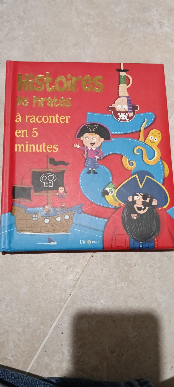 Livre Histoire de pirates