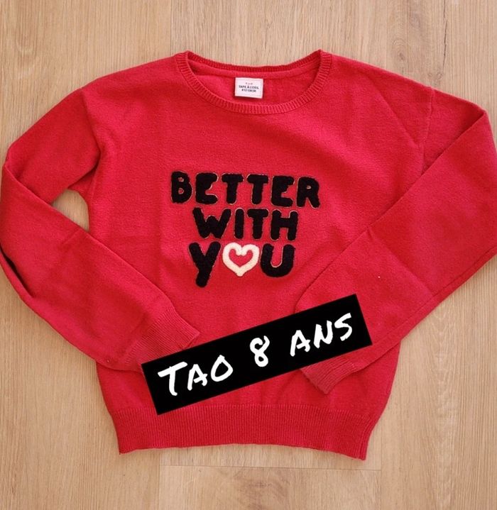 Pull tape à l'œil 8 ans