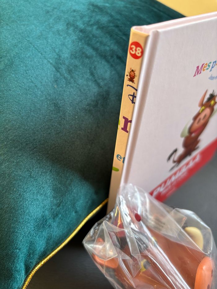 Figurine + Livre Pumbaa n 38 Mes Premiers Amis Disney Altaya - photo numéro 3
