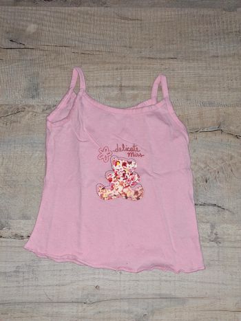 Tee shirt débardeur fille 18 mois