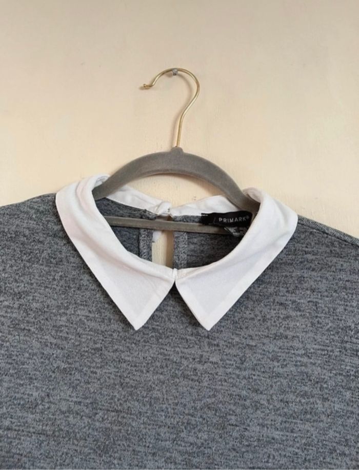 Chemise pull gris - photo numéro 2