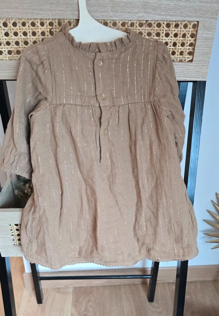 Robe marron doré Kiabi - photo numéro 4