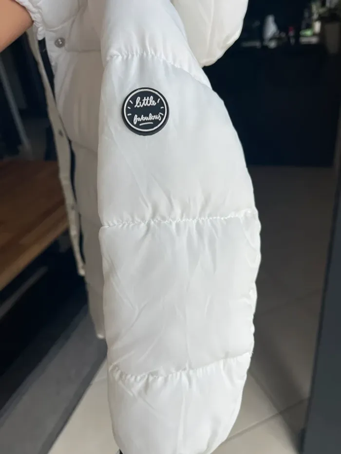 Doudoune blanche Mango 3-4 ans - photo numéro 7