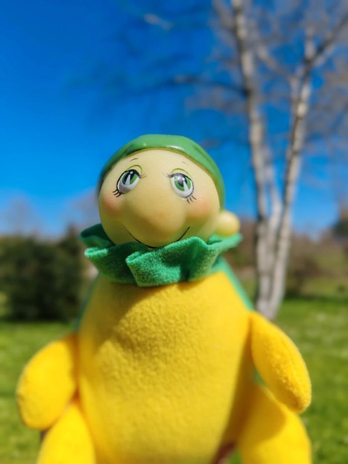 Peluche glow in the dark - tortue vintage luciole - photo numéro 2