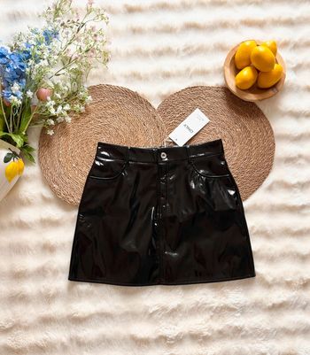 Jupe noire Only en vinyle taille S