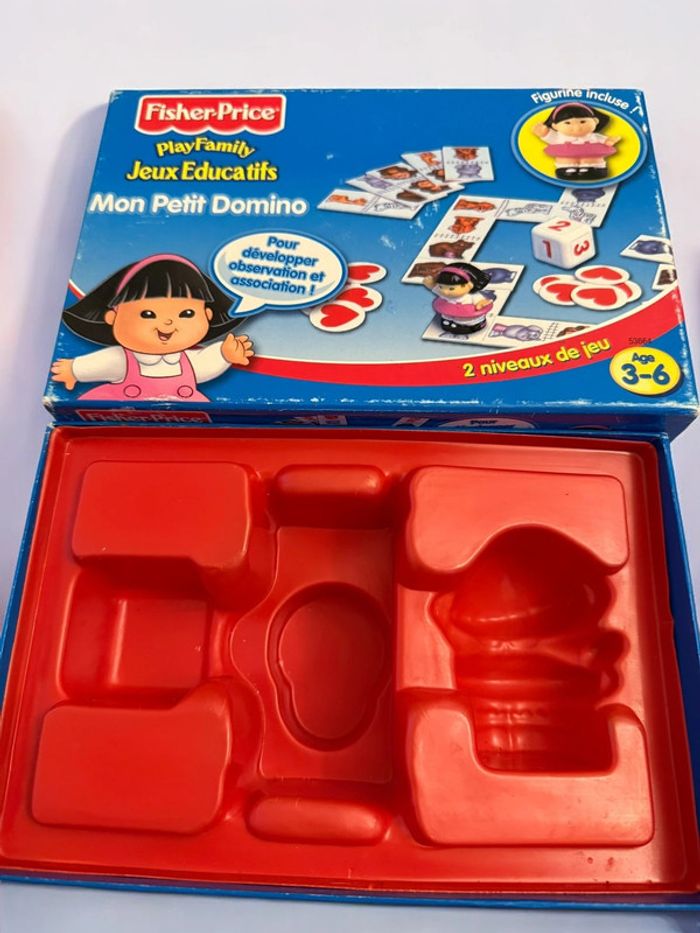 Jeu Mon Petit Domino Fisher Price 2001 - PlayFamily Sonia - photo numéro 7
