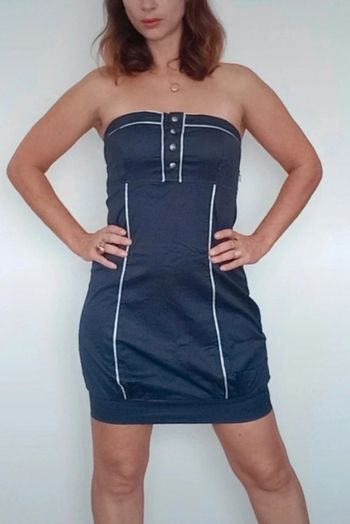 Robe bustier marine sexychic pinup taille 38