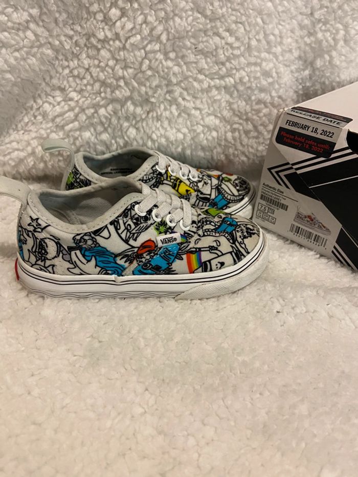 Baskets chaussures crayola série limité