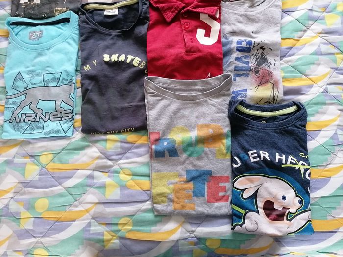 Lot de 10 t shirt + 1 Marcelle - photo numéro 3