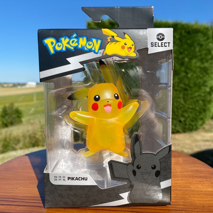 Pikachu Figurine Select Translucide Pokémon