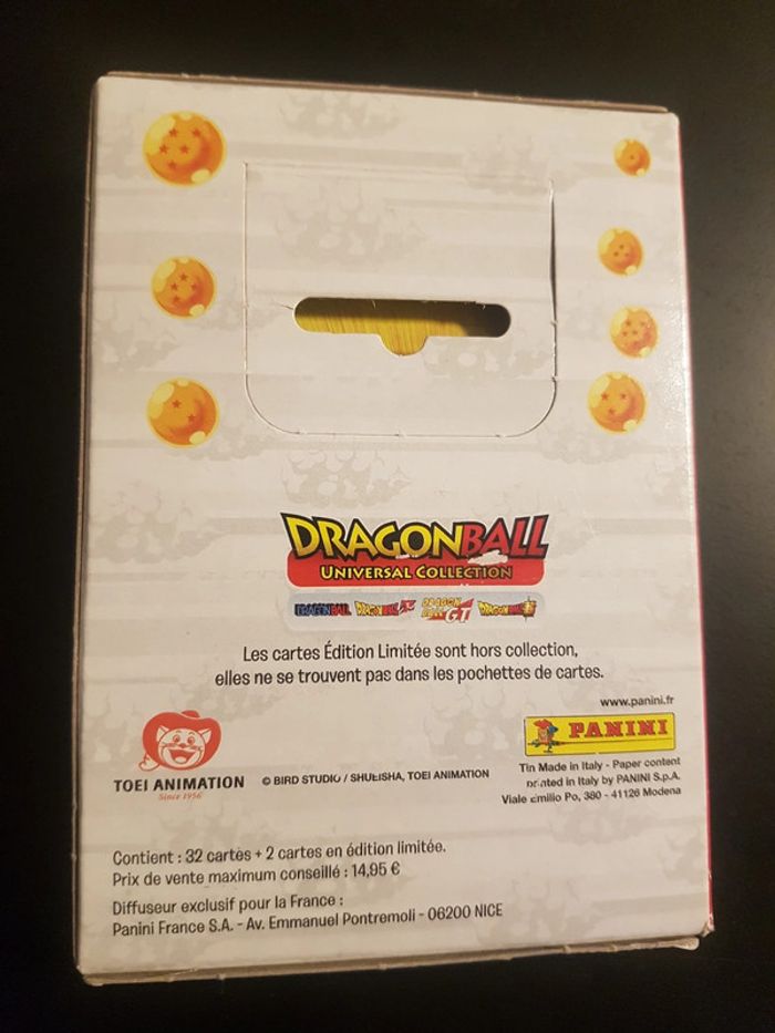 Collector's Tin panini dragon Ball universel collection - photo numéro 2