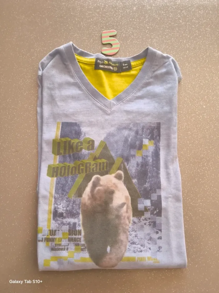T shirt Ours 🐻 🐻 manches longues