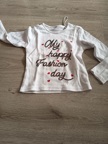 Tee shirt manche longue 3 ans