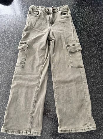 Gémo - Jean baggy kaki fille 8 ans 