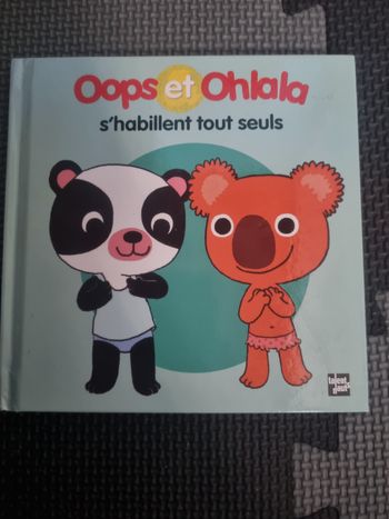 Livre Oops et Ohlala s'habillent tout seuls