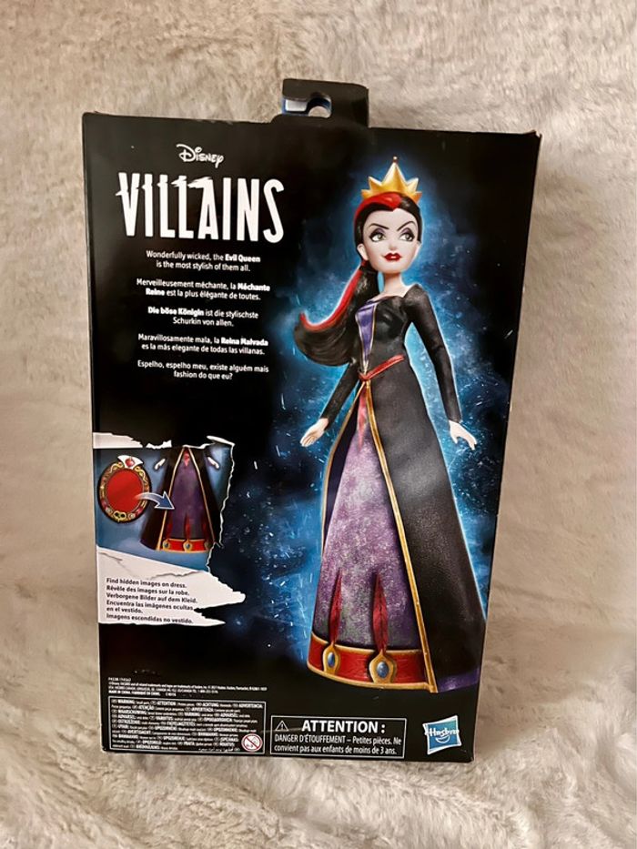 Poupée Méchante Reine Disney Villains 28 cm, Accessoires et tenue amovible, Disney Princesses - photo numéro 3