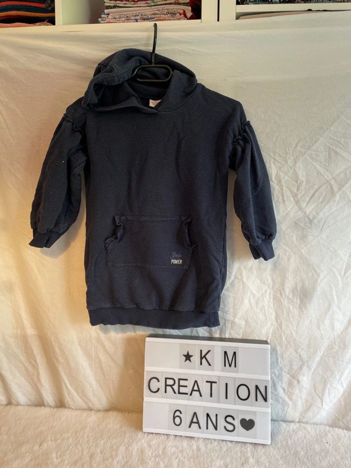 Robe sweat 6 ans tape à l’œil