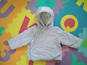 Manteau mauve