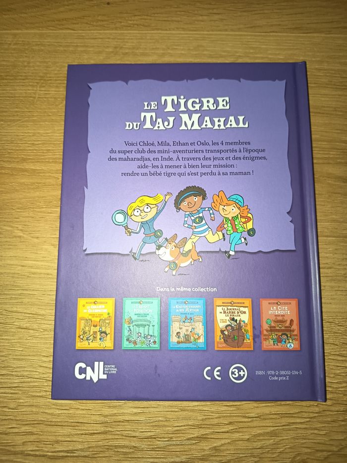 Livre album enfant Mac Donald's, Le tigre du Taj Mahal, Éditions Hachette Jeunesse - photo numéro 4