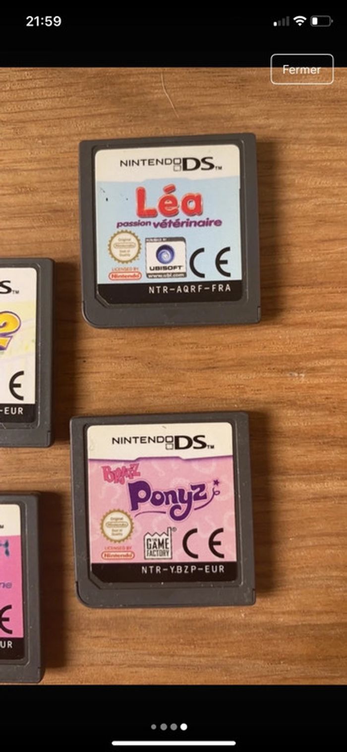 Lot de 6 jeux DS Nintendo - photo numéro 4