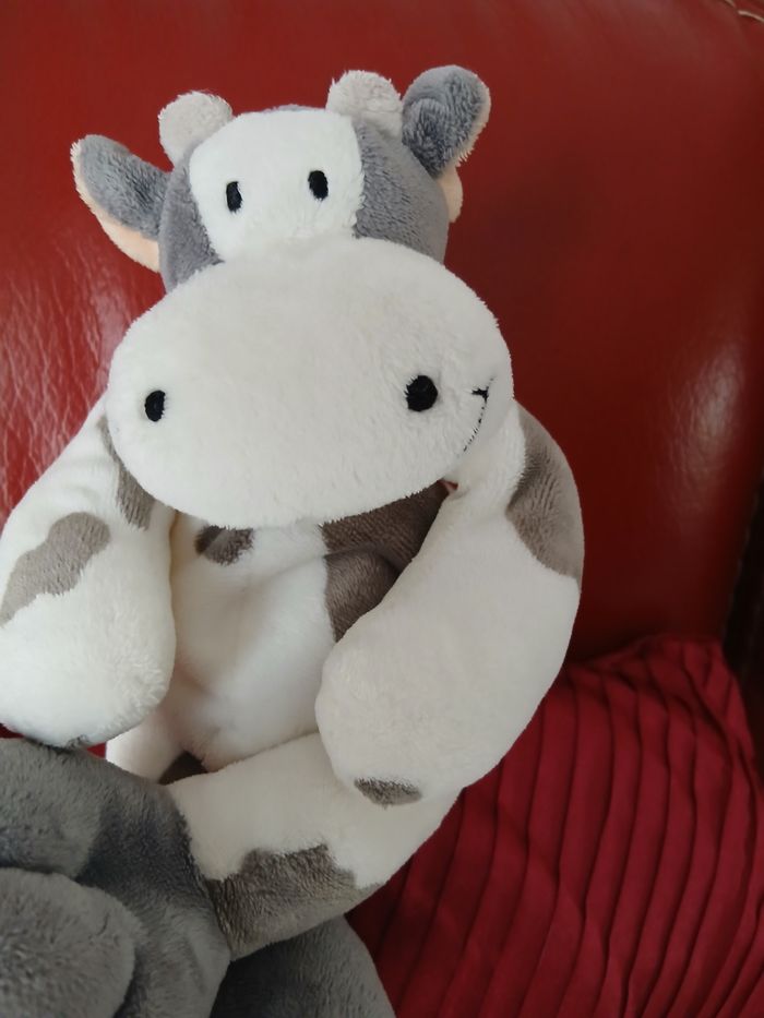 Nicotoy: Doudou-Peluche Petite Vache - photo numéro 3