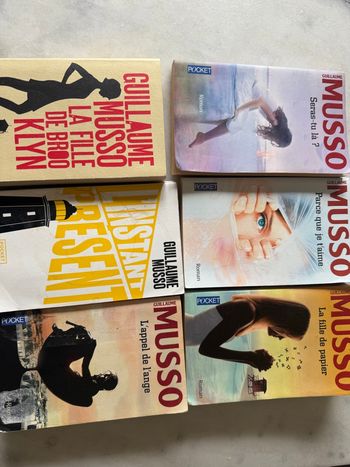 Lot 6 livres de Guillaume Musso