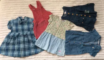 Lot fille 12 mois – Printemps/Été – 36 pièces