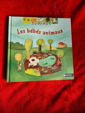 Livre kididoc les bébés animaux