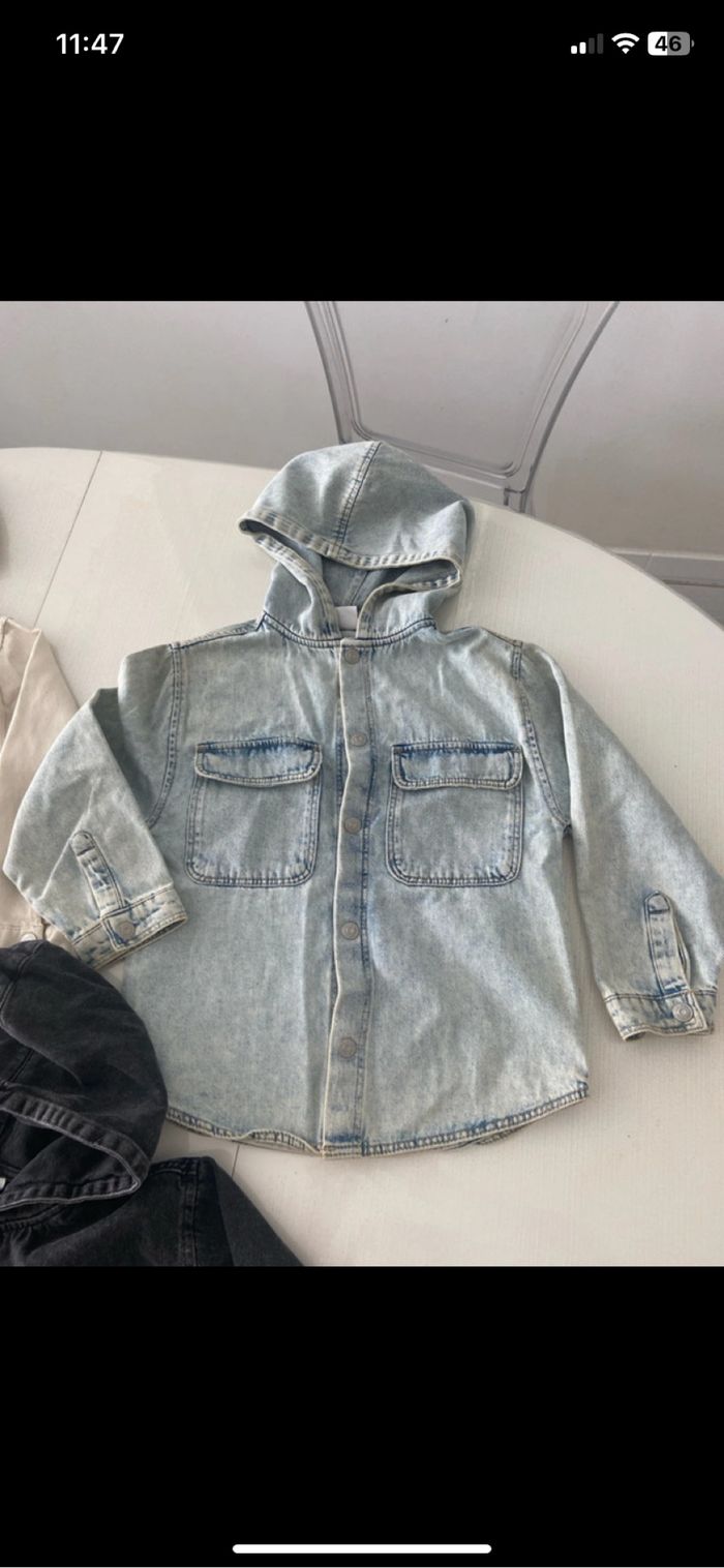 Lot de 3 vestes en jean ZARA - photo numéro 5