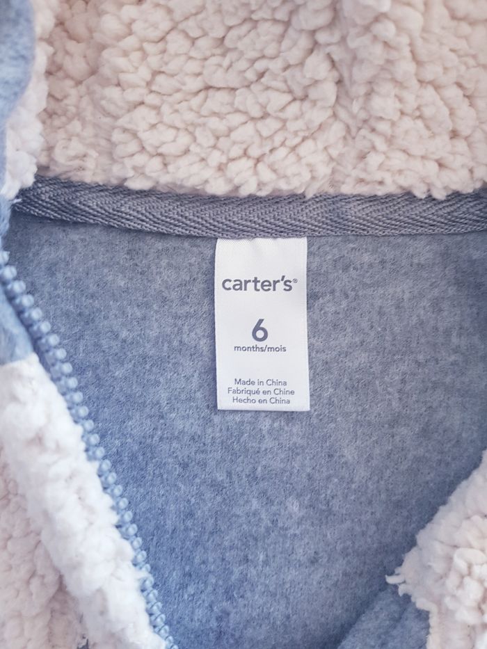 Carter's - Ensemble chaud sweat à capuche + pantalon (6 mois) - photo numéro 4