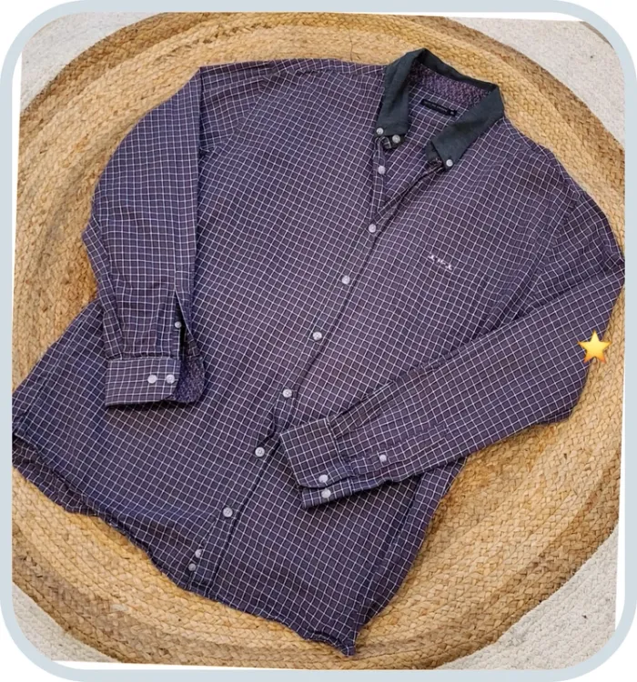 Chemise à carraux homme Mise au Green – Taille XL – Très bon état
- Violet - photo numéro 2