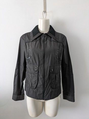 Veste zippée légère 100% coton - Zara Trf - taille S
