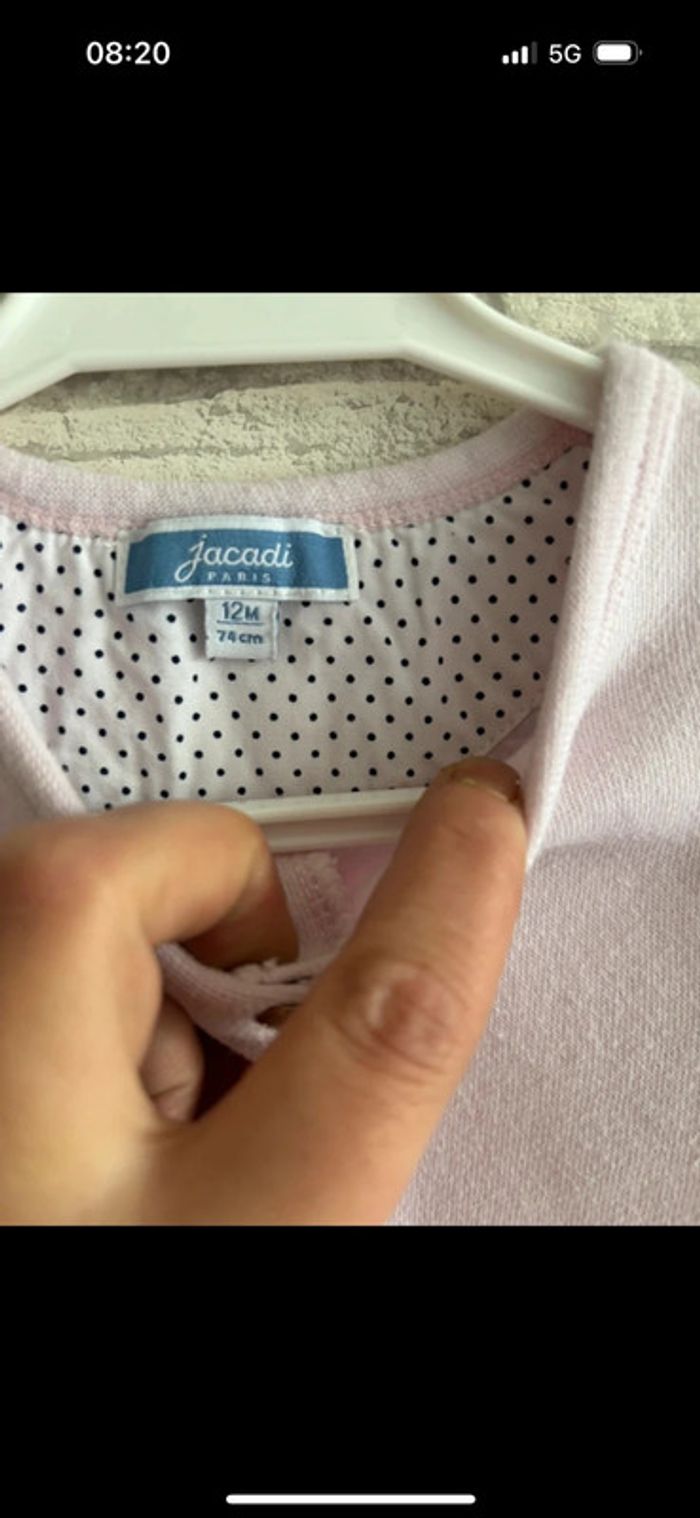 Gilet jacadi taille 12 mois - photo numéro 3