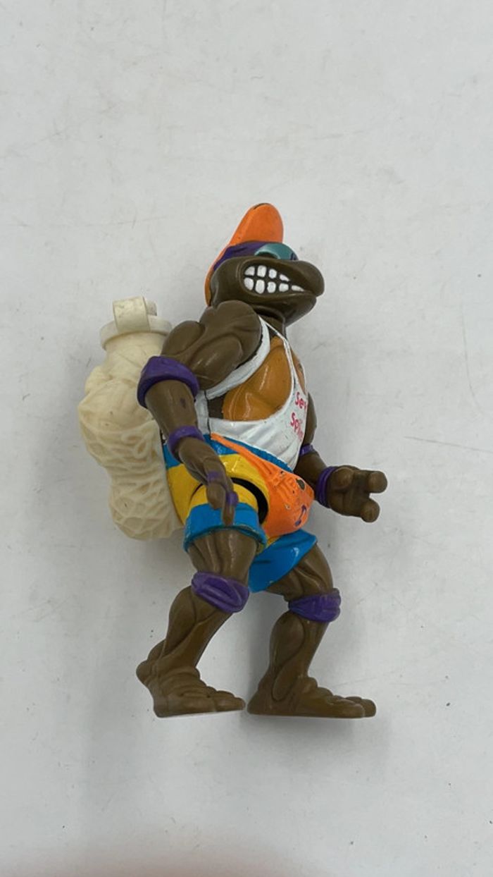 Figurine Tortue Ninja TMNT Spike’n Volley Don Playmates Toys 1992 - photo numéro 3