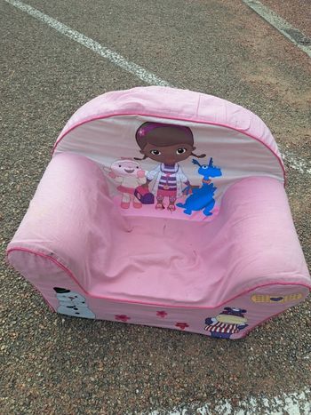 Fauteuil enfant fille